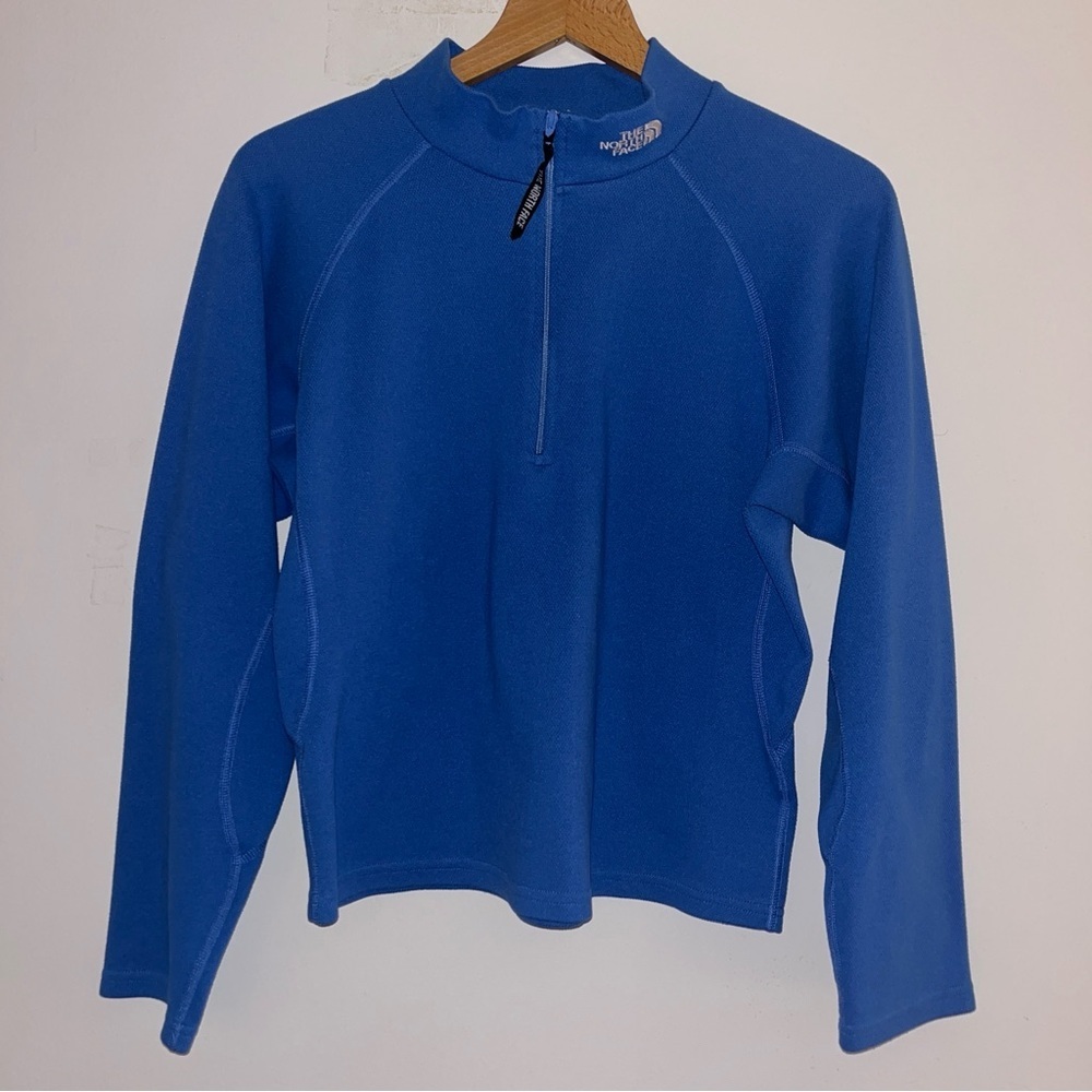 The North Face Women's Bright Blue Quarter Zip